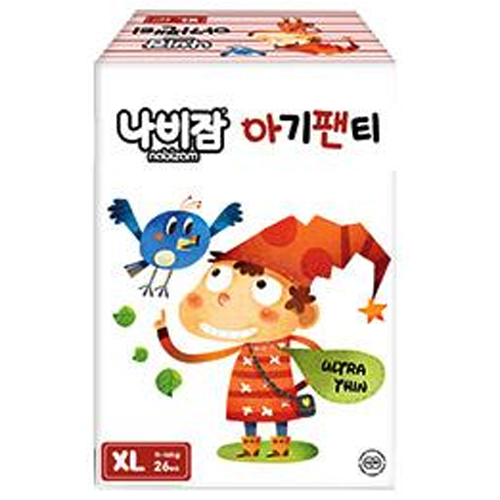  나비잠 울트라씬 팬티형 특대형-공용 [156매]