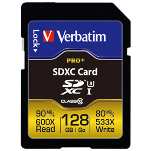 버바팀  SDXC CLASS10 UHS-I U3 Pro Plus