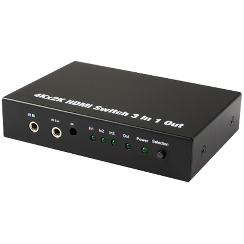 이지넷유비쿼터스  3:1 UHD HDMI스위치 (NEXT-HD301SW4K)
