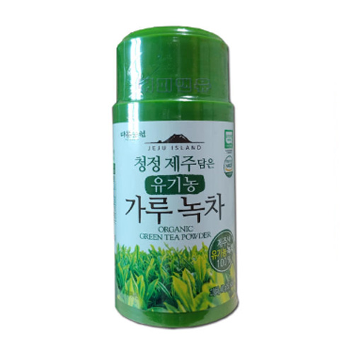 다농원  청정 제주담은 유기농 가루녹차 40g