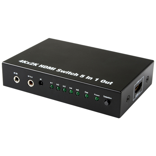 이지넷유비쿼터스 넥스트 5:1 UHD HDMI스위치 (NEXT-HD501SW4K)