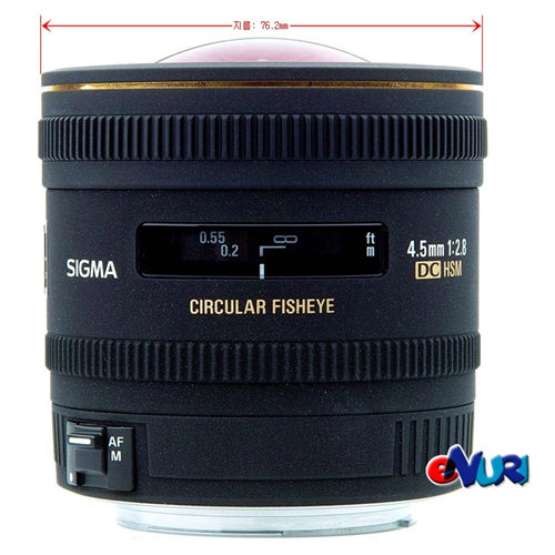 Sigma 4.5mm F2.8 EX DC Circular Fisheye HSM 니콘용[정품]