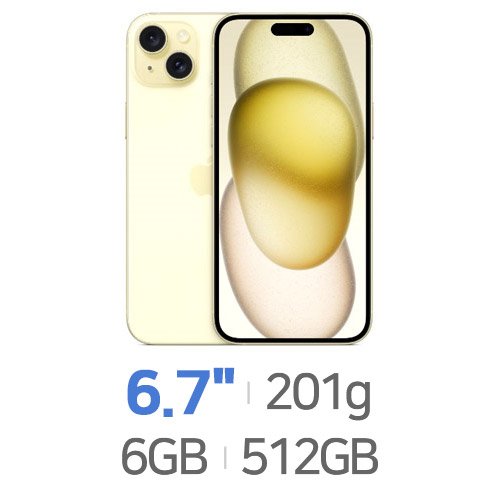 APPLE  아이폰15 플러스 512GB, 공기계