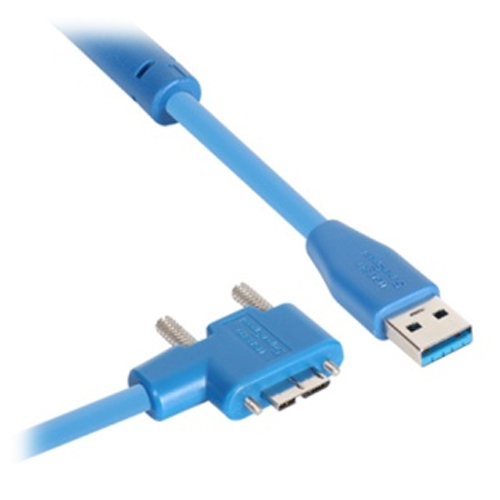 강원전자 NETmate USB3.0 Hi-Flex AM-MicroB 오른쪽 꺾임 리피터 케이블