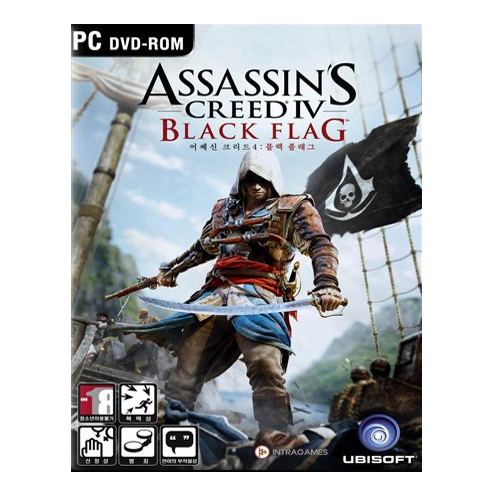 UBIsoft  어쌔신 크리드 4 블랙 플래그 PC