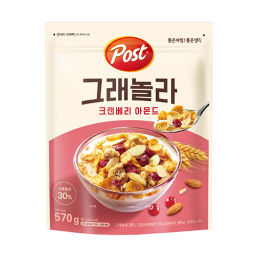동서식품 포스트 그래놀라 크랜베리 아몬드 570g