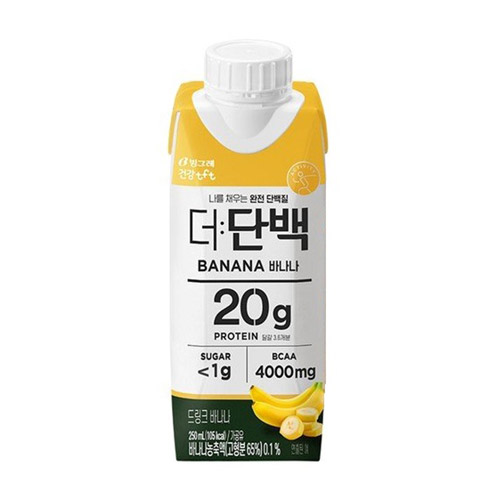 빙그레 더단백 드링크 바나나 250ml