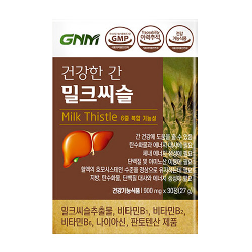 GNM자연의품격 건강한 간 밀크씨슬 500mg 30정