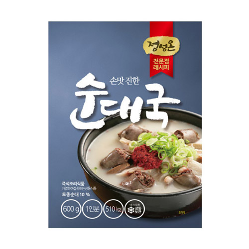 초원식품  정성온 순대국 600g