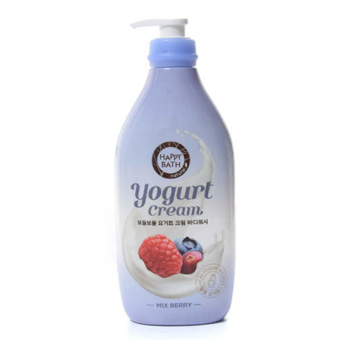  해피바스 요거트 크림 믹스 베리 바디 워시 900ml [2개]