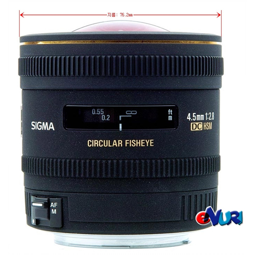 Sigma 4.5mm F2.8 EX DC Circular Fisheye HSM 시그마용[정품]