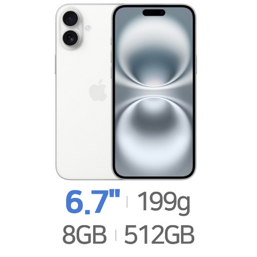 Apple  아이폰16 플러스 512GB, 자급제