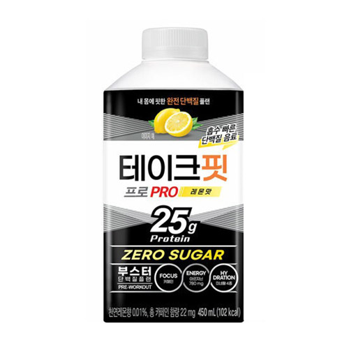 남양유업 테이크핏 프로 레몬 450ml