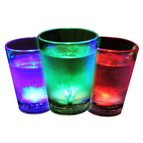 LED 원샷 소주잔