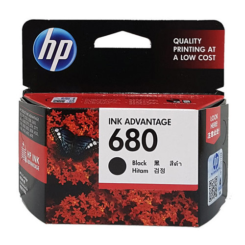 HP  정품 680 (F6V27AA) 검정