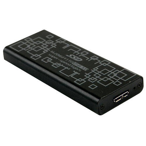 라이트컴 Coms M.2 to USB 3.0 외장케이스 블랙 (ITB341)