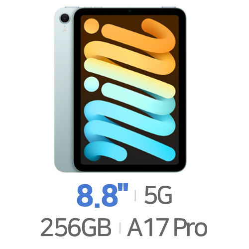 Apple 2024 iPad mini A17 Pro 7세대 Cellular 256GB[해외구매]