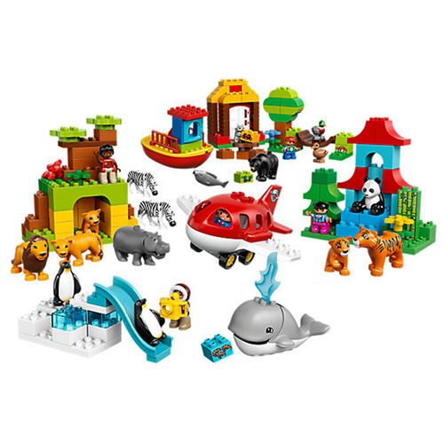 레고  듀플로 세계의 동물 탐험 (10805)