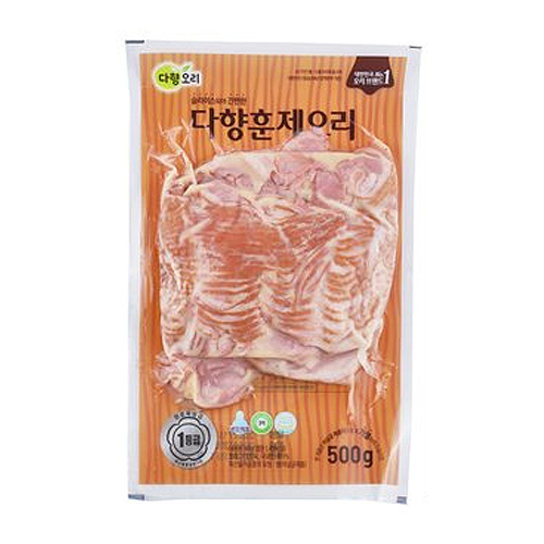 다향오리 1등급 훈제슬라이스 500g