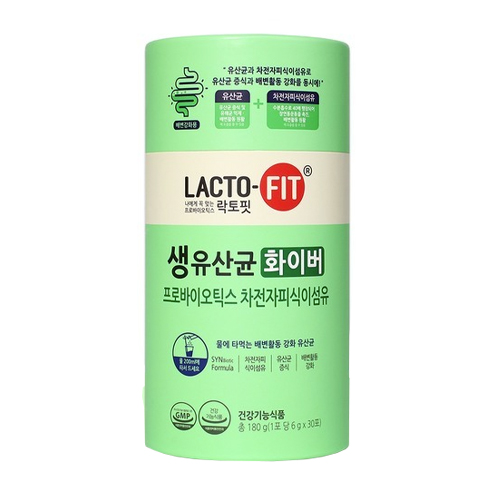 종근당건강 락토핏 생유산균 화이버 30포