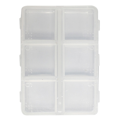 남양플라스틱 휴대용 알약케이스 6칸