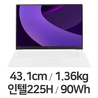 LG전자 2025 그램 프로17 17ZD90TP-GX56K