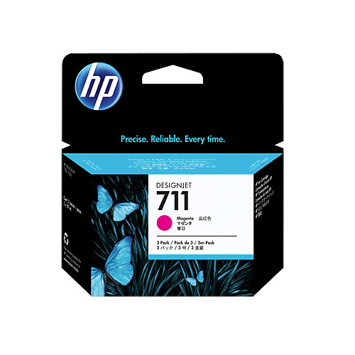 HP  정품 711 (CZ135A) 빨강