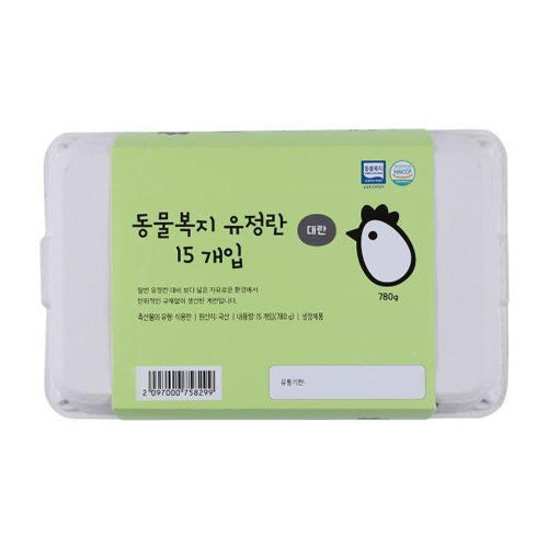 조인  무항생제 동물복지 유정란 15구