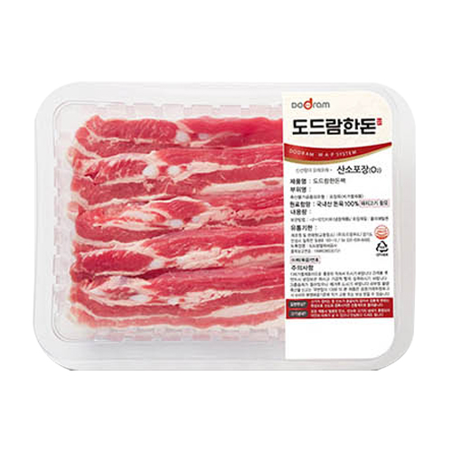 도드람푸드 도드람한돈 냉장 삼겹살 구이용 500g