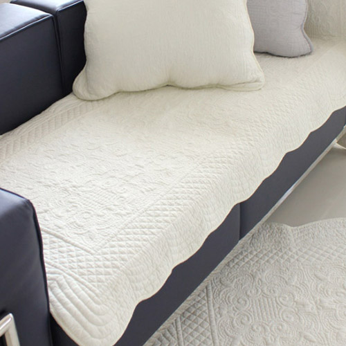 한일카페트  클로에 순면 워싱 소파패드 230x65cm