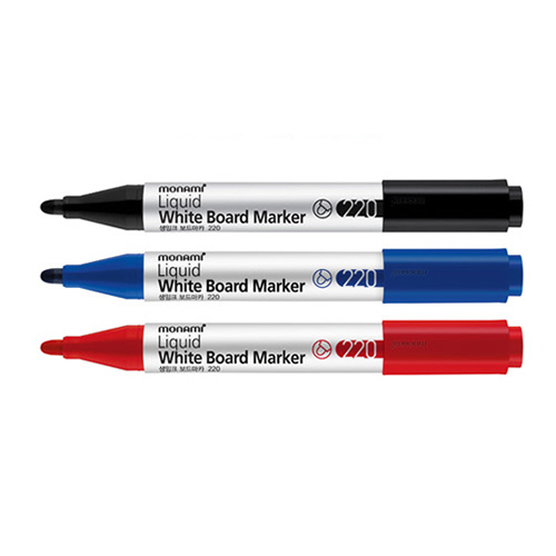 모나미  생잉크 220 화이트보드 마카