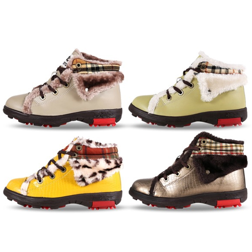 카시야  GF BOA 겨울용 부츠 스파이크 여성용 골프화 (GF-BOAboots)