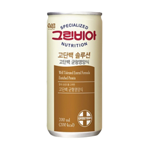 정식품 그린비아 고단백 솔루션 고단백 균형영양식 200ml