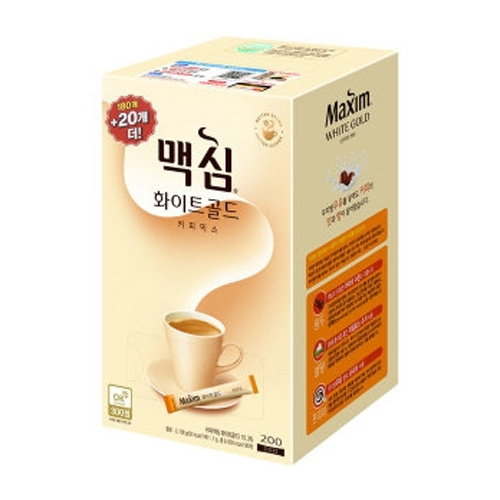 동서식품 맥심 화이트골드 믹스 스틱 200개입
