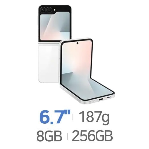 삼성전자  갤럭시Z 플립7 FE 256GB, LG U+ 기기변경 완납