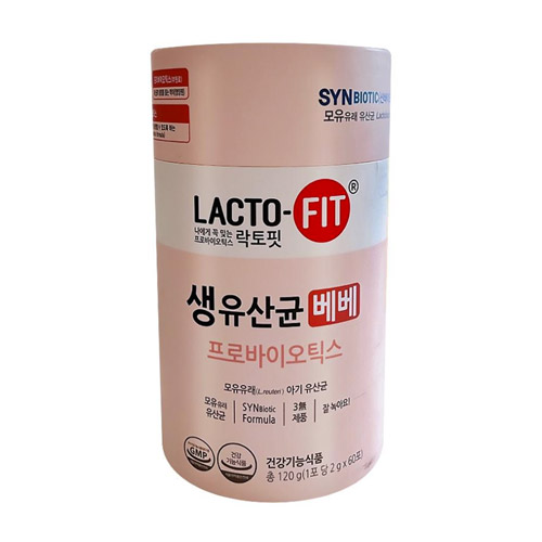 종근당건강 락토핏 생유산균 베베 2g 60포