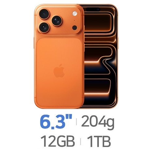 Apple  아이폰17 프로 1TB, 자급제