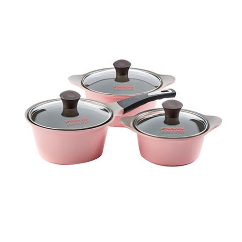 키친아트  줄리엣 세라믹 냄비 3종 (편수18+양수16,20)