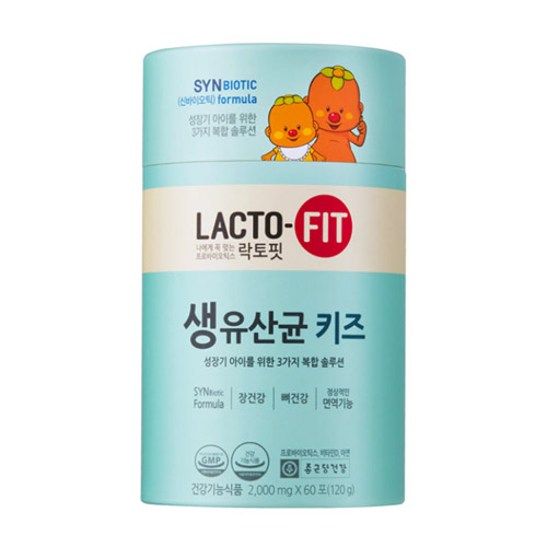 종근당건강 락토핏 생유산균 키즈 2g 60포