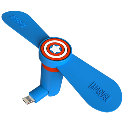 TKDS  마블 카와이 어벤져스 스마트폰 미니선풍기