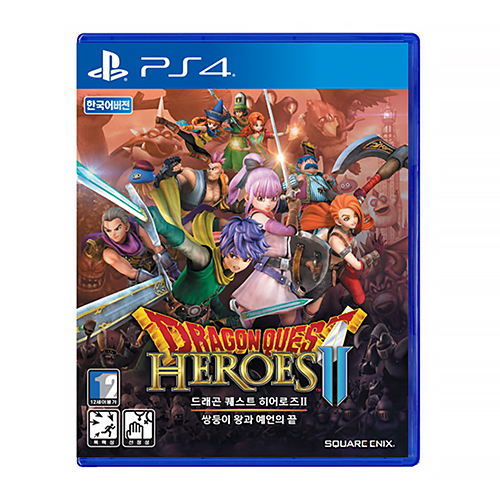 스퀘어에닉스  드래곤 퀘스트 히어로즈 2 - 쌍둥이 왕과 예언의 끝 PS4