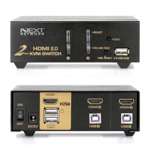 이지넷유비쿼터스  NEXT-7002KVM