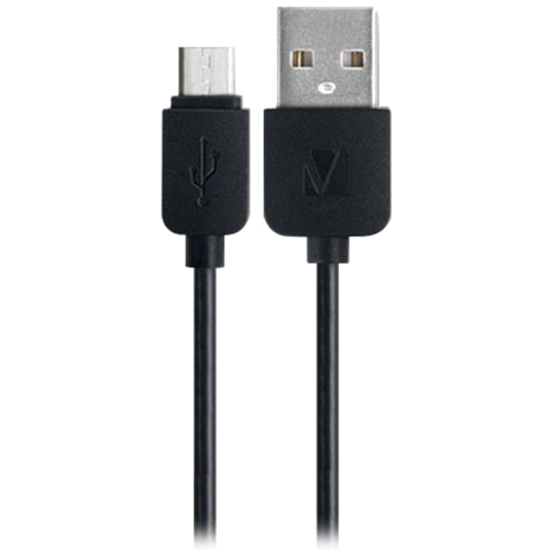 버바팀  라운드 마이크로5핀 2.4A 고속충전 케이블