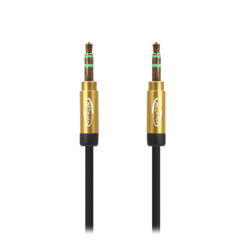 강원전자 NETmate 초슬림 스테레오 AUX 케이블