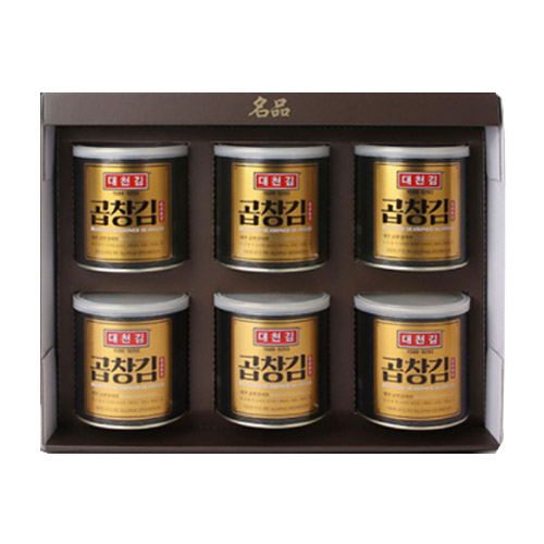 대천김  곱창캔김 선물세트 30g 6개