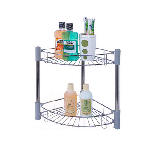 센스2030  다용도 스텐 코너선반 2단