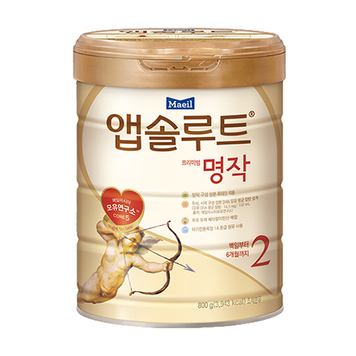 매일유업 앱솔루트 프리미엄 명작 2단계 800g