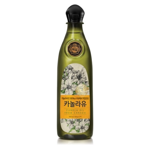  백설 카놀라유 900ml [6개]