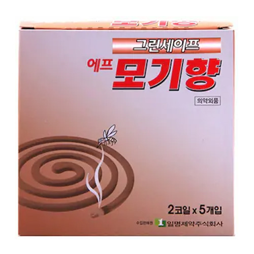 일명제약 그린세이프 에프 모기향