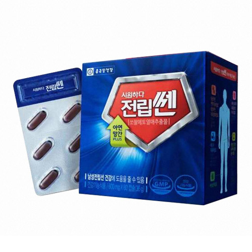 종근당건강 시원하다 전립쎈 60캡슐